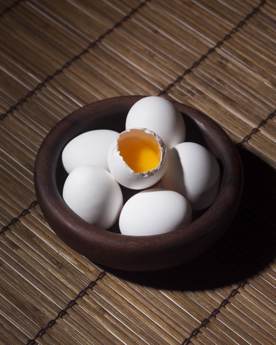 Organic eggs